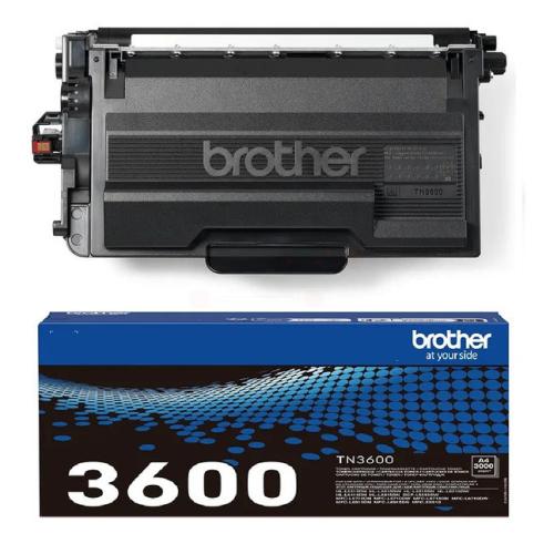 Brother toner zwart (TN3600 /)