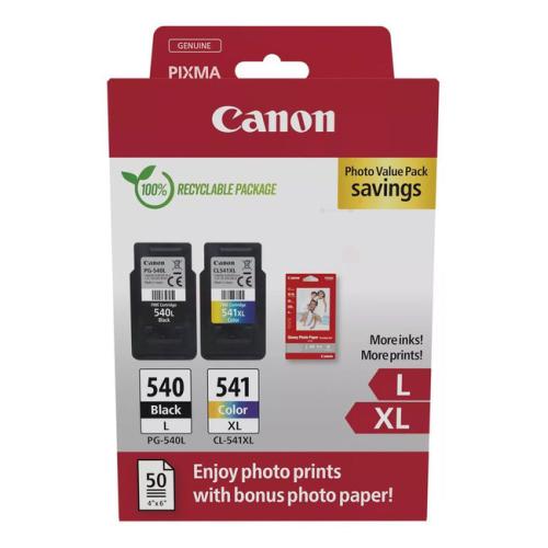 Canon inktcartridge zwart / kleur (5224B012 / PG540L+CL541XL) (Dual-Pack, multipack)