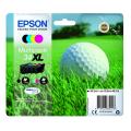 Epson inktcartridge zwart / cyaan / magenta / geel (C13T34764010 / 34XL) (multipack, hoge capaciteit)