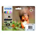 Epson inktcartridge zwart / cyaan / magenta / geel / cyaan foto / magenta foto (C13T37984010 / 378XL) (multipack, hoge capaciteit)