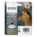 Epson inktcartridge cyaan / magenta / geel (C13T13064012 / T1306) (multipack)