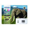 Epson inktcartridge zwart / cyaan / magenta / geel / cyaan foto / magenta foto (C13T24284011 / 24) (multipack)